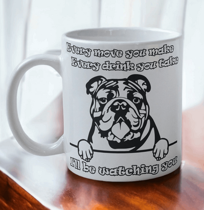 'Bulldog' Design Mug - Laser Design Creations