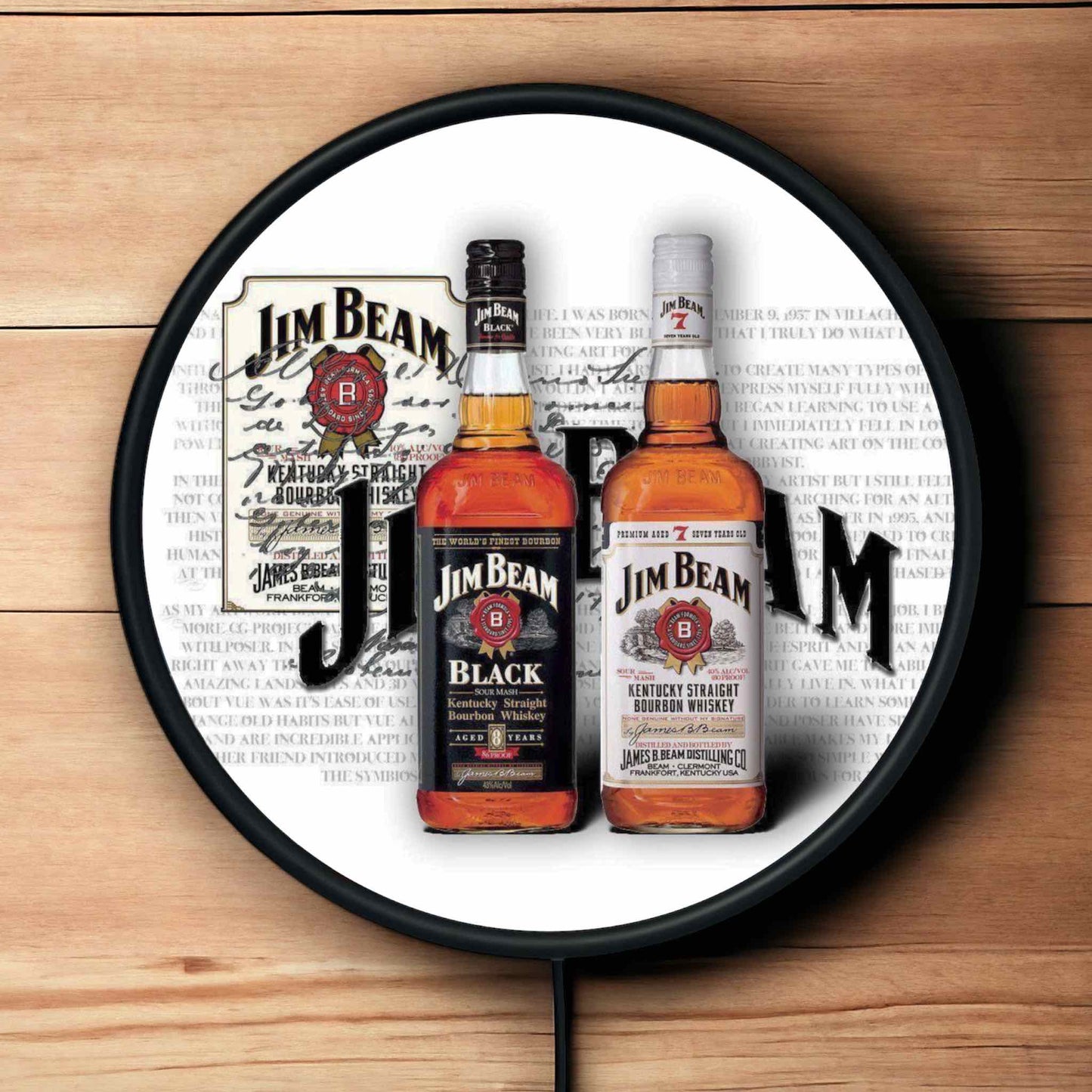 Jim Beam Design - Vibrant Illuminations: LED Light Sign