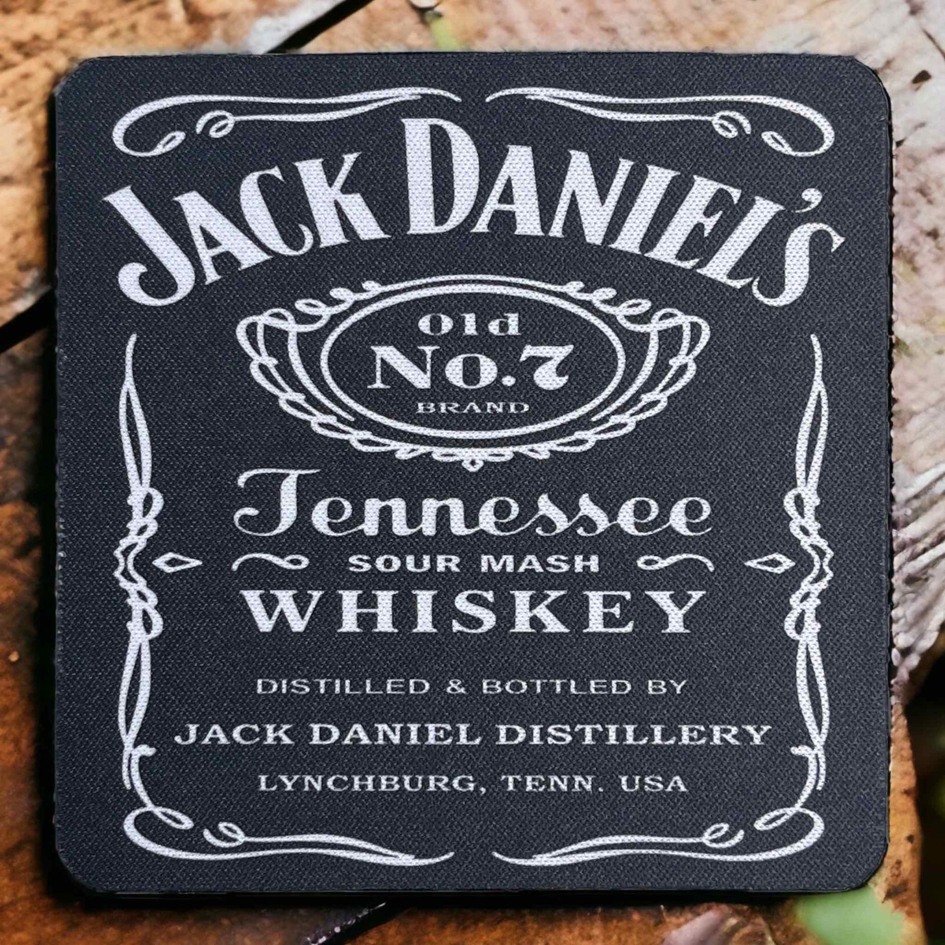 Jack Daniel’s Design - Neoprene Coaster - Laser Design Creations