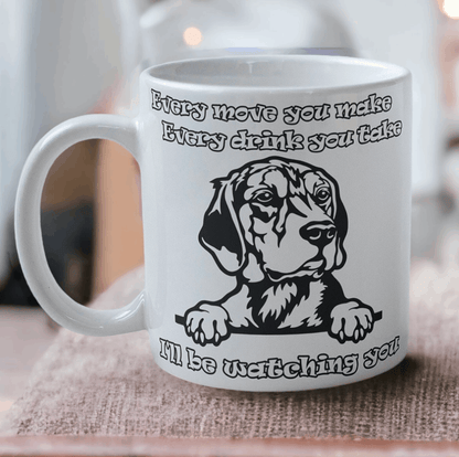 'Beagle' Dog Design Mug - Laser Design Creations