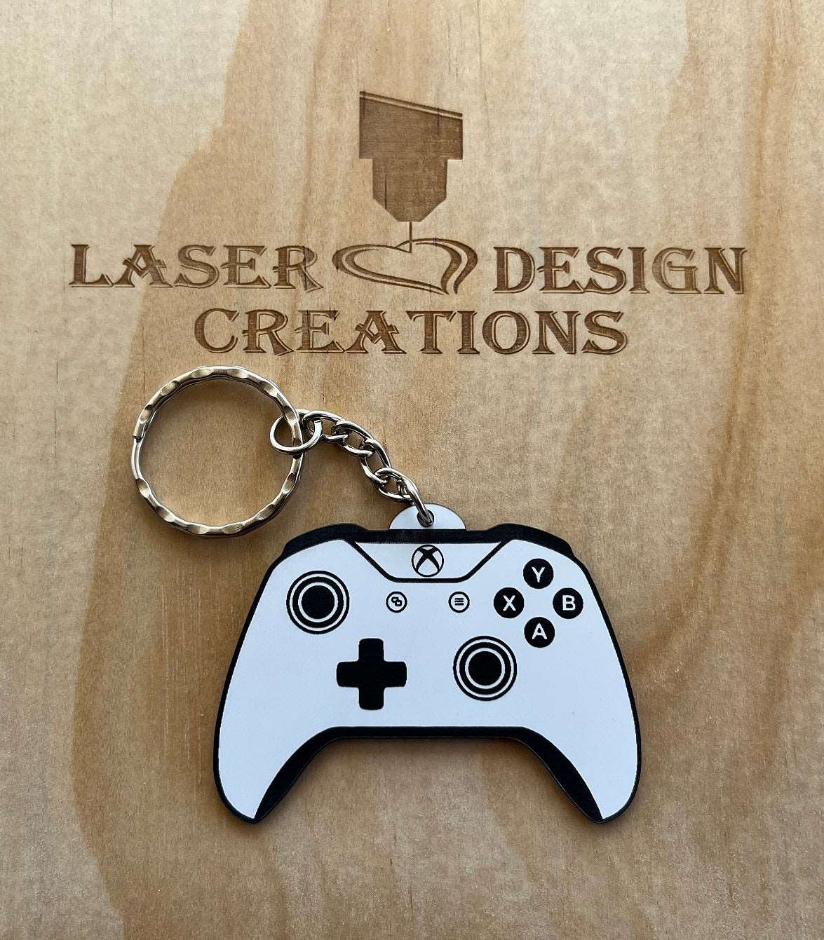 Xbox Controller - Design Keyring - Laser Design Creations