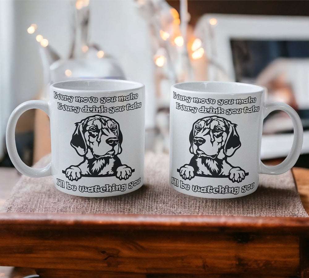 'Beagle' Dog Design Mug - Laser Design Creations